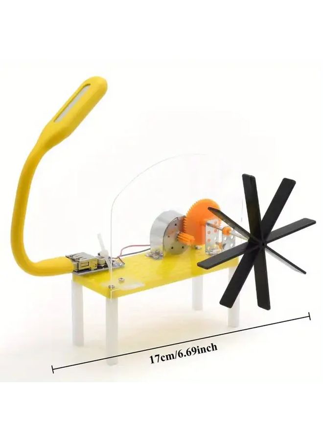 DIY Hydroelectric Power Generator Assembly Toy Educational Science Kit 1 Set - Image 2