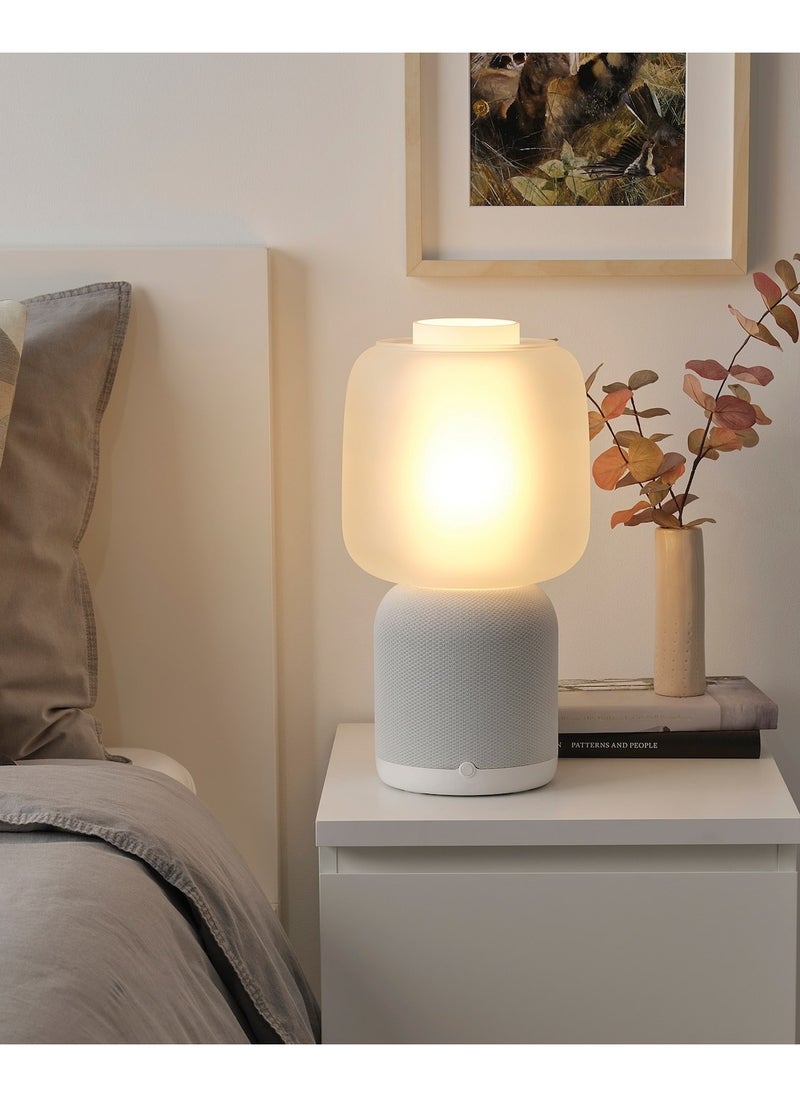 Generic - Symfonisk Shade For Speaker Lamp Base Glass White - Image 1