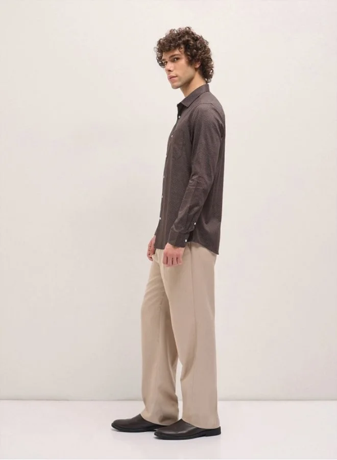THE BEAR HOUSE Men's Shirt for Casual and Formal Wear | Classic Button-Down Style for Office, Daily Use, Travel, Events & All-Season Outfits | Versatile & Stylish Wardrobe Essential for Every Occasion