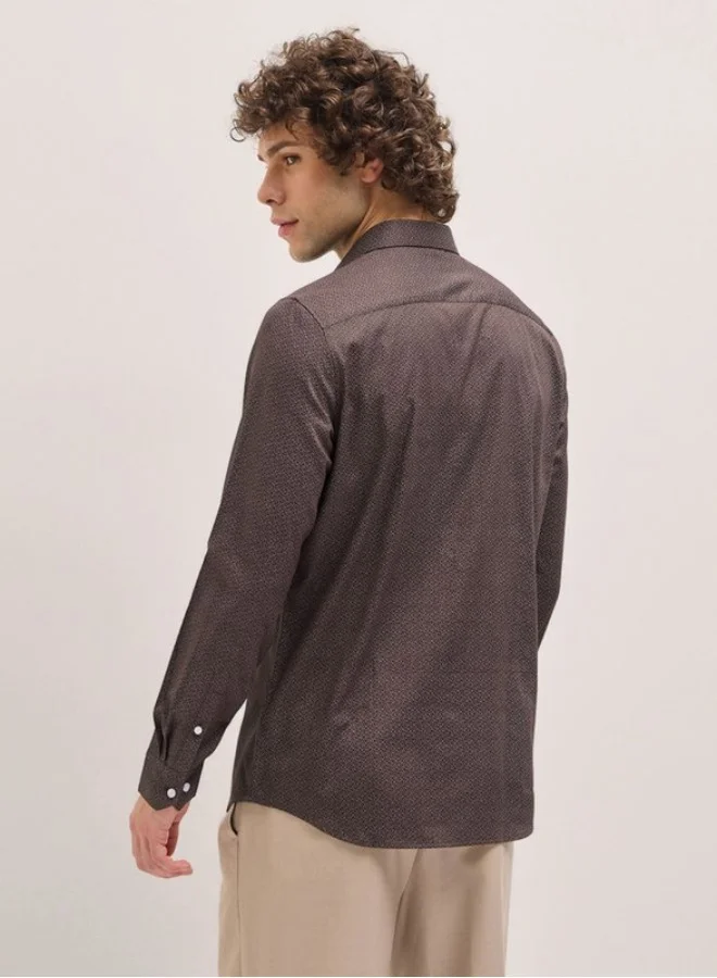 THE BEAR HOUSE Men's Shirt for Casual and Formal Wear | Classic Button-Down Style for Office, Daily Use, Travel, Events & All-Season Outfits | Versatile & Stylish Wardrobe Essential for Every Occasion