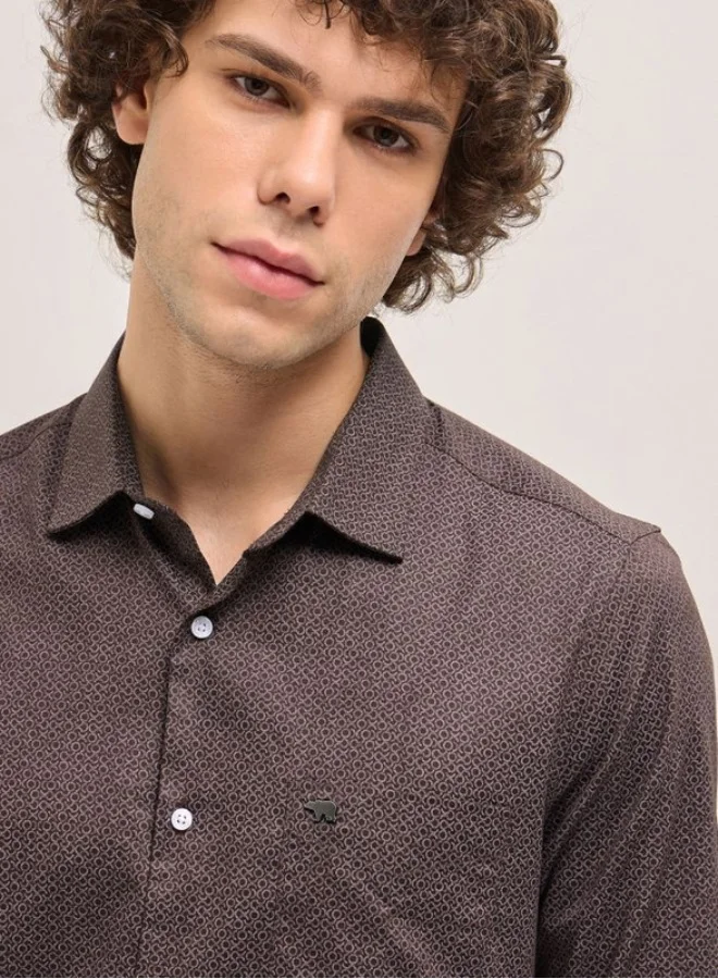 THE BEAR HOUSE Men's Shirt for Casual and Formal Wear | Classic Button-Down Style for Office, Daily Use, Travel, Events & All-Season Outfits | Versatile & Stylish Wardrobe Essential for Every Occasion
