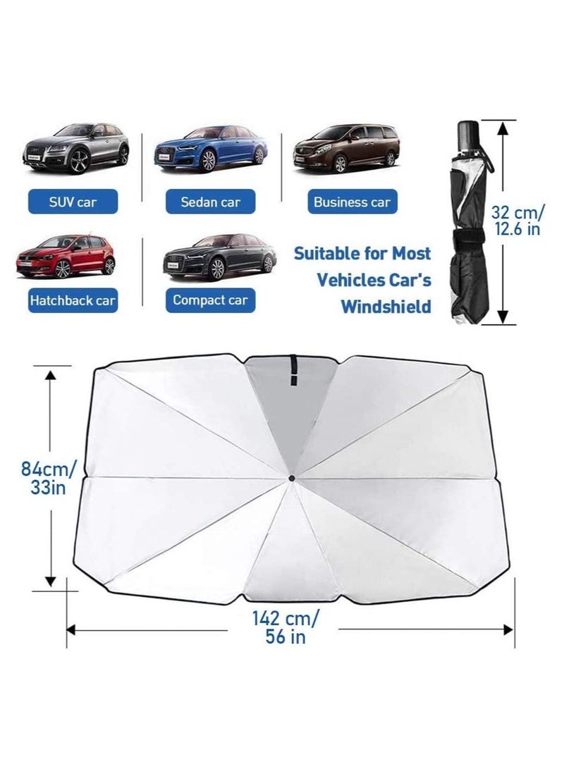 XiuWoo Foldable Car Windshield Sun Shade - Image 5