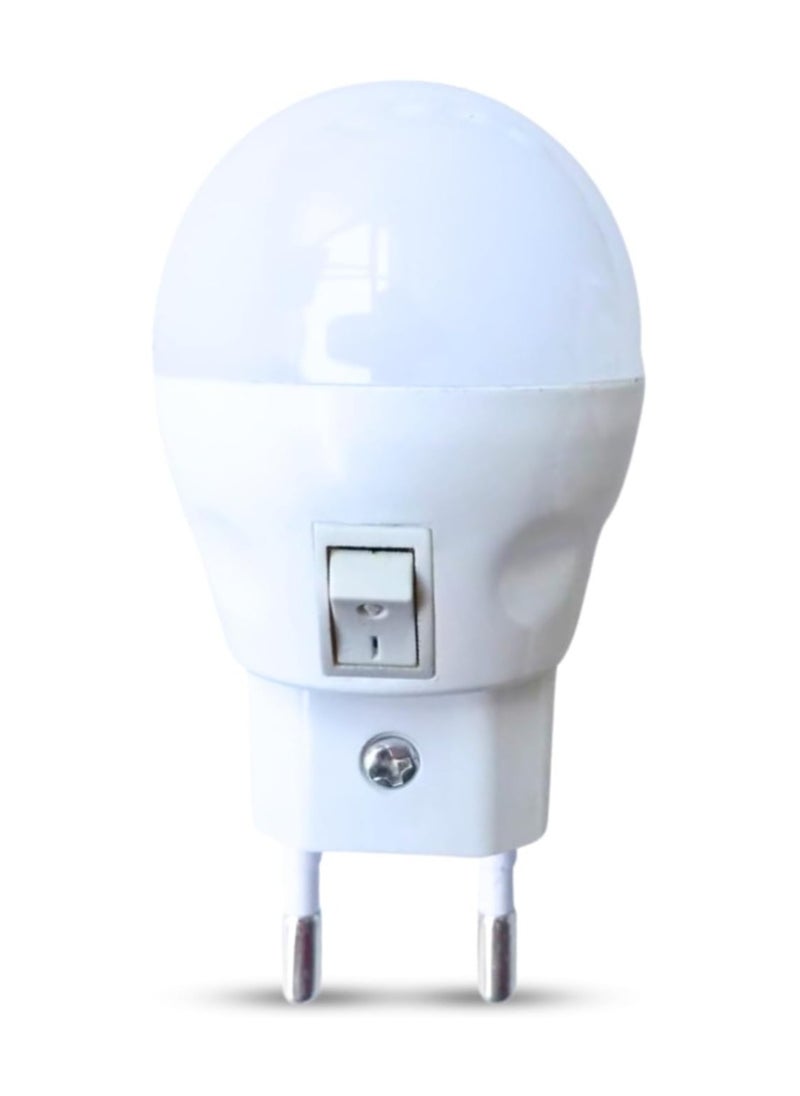 Generic 3W LED Night Light (1pc, White)  - Image 1