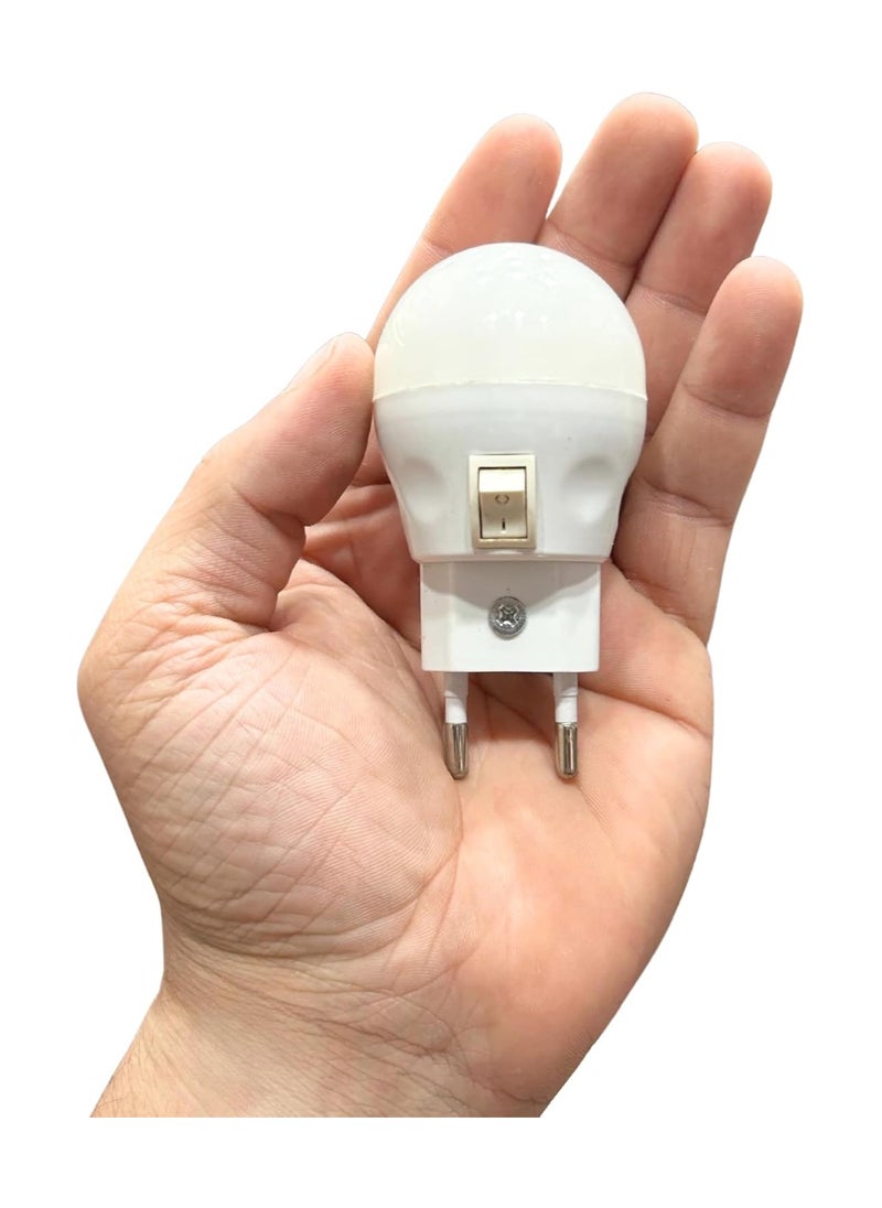 Generic 3W LED Night Light (1pc, White)  - Image 2