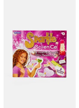 John Adams Sparkle Science The Amazing Sparkly Glitzy Chemistry Set, Pink  - Image 2