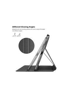 Procases ProCase Lenovo Tab P11 Plus 2021 / Tab P11 Case 2020 11 inch for TB-J616F TB-J616X TB-J606F TB-J606X, Slim Shockproof Stand Folio Protective Hard Shell Cover for Lenovo Tab P11 Tab P11 Plus 11" -Black  - Image 5