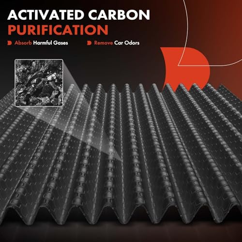 A-Premium Cabin Air Filter with Activated Carbon - Compatible with Hyundai & Kia Vehicles - Accent, Tucson, Veloster, Genesis Coupe, Forte Koup, Rio, Rondo, Sportage - Image 5