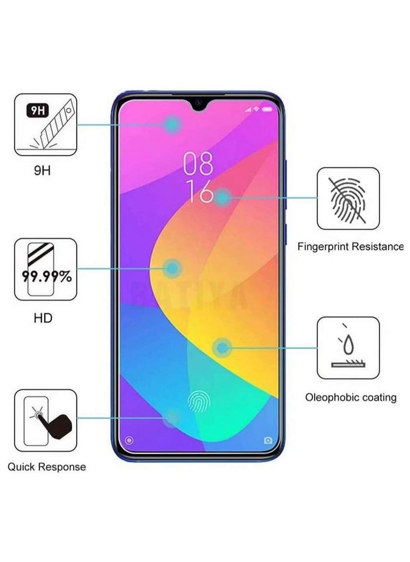 Raxoom Samsung Galaxy A21S screen Protector Glass Full Glue Screen Guard Anti Explosion 2.5D - Image 3