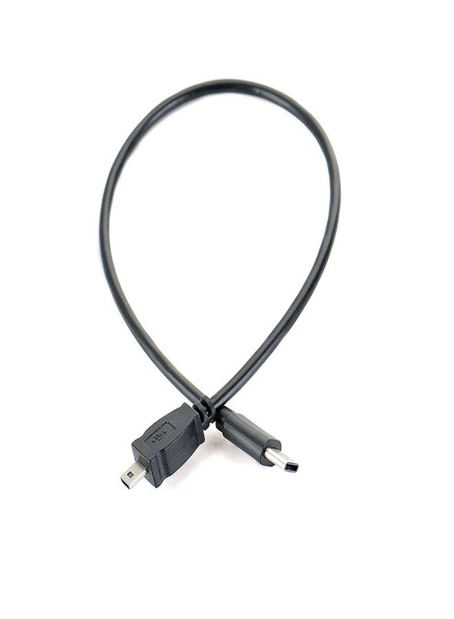 ezonpinzv كابل OTG USB 8 دبابيس Mini إلى USB C، محول بيانات USB3.1 Type C ذكر إلى Mini USB 8 دبابيس ذكر للاستخدام الفوري، متوافق مع GP، وحدة تحكم الألعاب، كاميرا داش، كاميرا رقمية مع نيكون، باناسونيك - Image 3