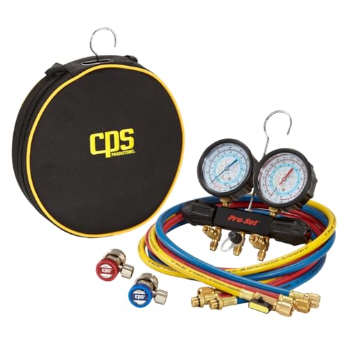 CPS Products MT7I7A6Q A/C Manifold Gauge Set - Image 1