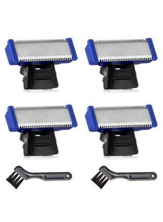 4PCS LinMei Shaver Replacement Heads Compatible for 1st Generation Microtouch Solo Men's Rechargeable Full Body Hair Trimmer and Shaver Replacement Cutter Head with 2 Clean Brush - pzsku/Z44684B77D725005683C7Z/45/1743622533/88873672-3c5d-4e96-930a-eb35a95ab45f