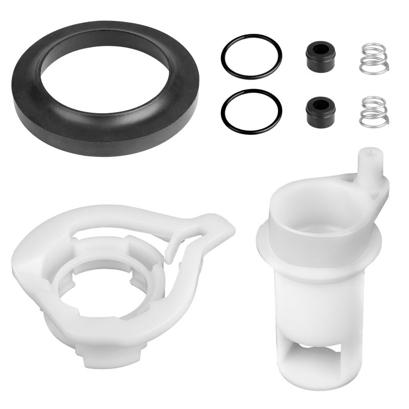 Ophjerg 42049 Water Valve Style II Kit for Thetford Aqua Magic Style II Toilets RV Toilet Water Valve Kit Replacement Style II Permanent Toilets Rv Toilet Parts for Thetford with Closet Flange Seal - Image 2