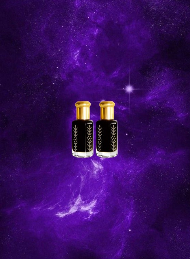 MUSK 2 Pieces Black Musk Essential Oil 3ml
