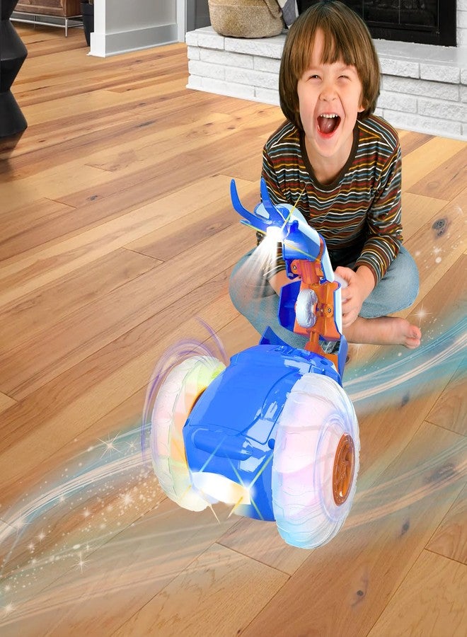Mindscope Turbo Twister Blue Stinger Stunt Action RC Vehicle 49 MHz - Image 2