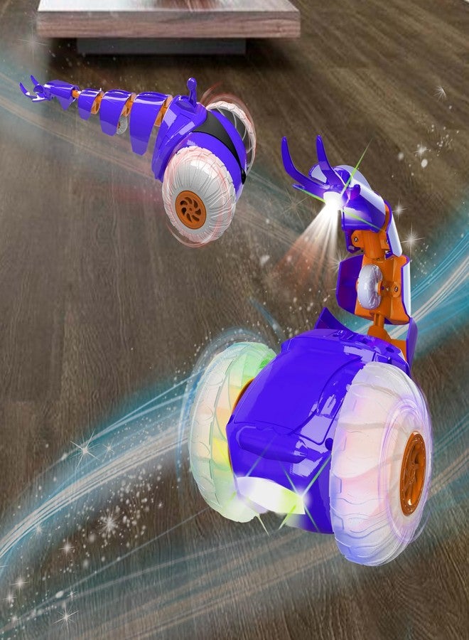 Mindscope Turbo Twister Blue Stinger Stunt Action RC Vehicle 49 MHz - Image 3