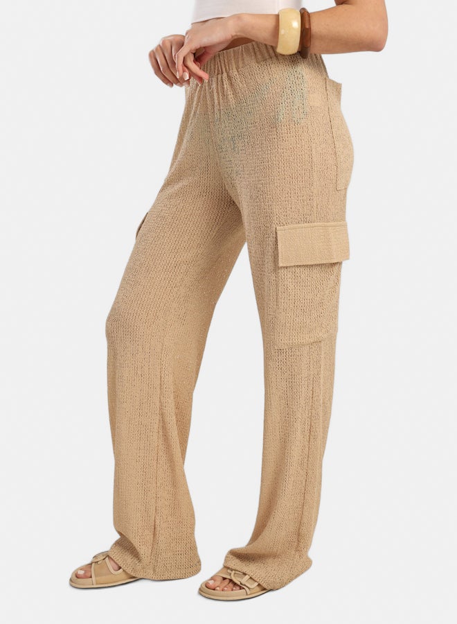 Carina Knitted Baggy Beach Pants - Image 2
