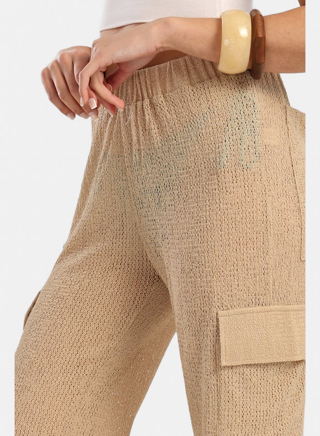 Carina Knitted Baggy Beach Pants - Image 4