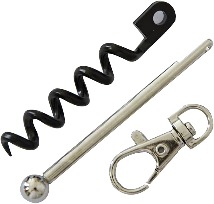 Makupon Multi-Tool Corkscrew Keychain Portable Red Wine Bottle Opener Set of 4 - Image 2