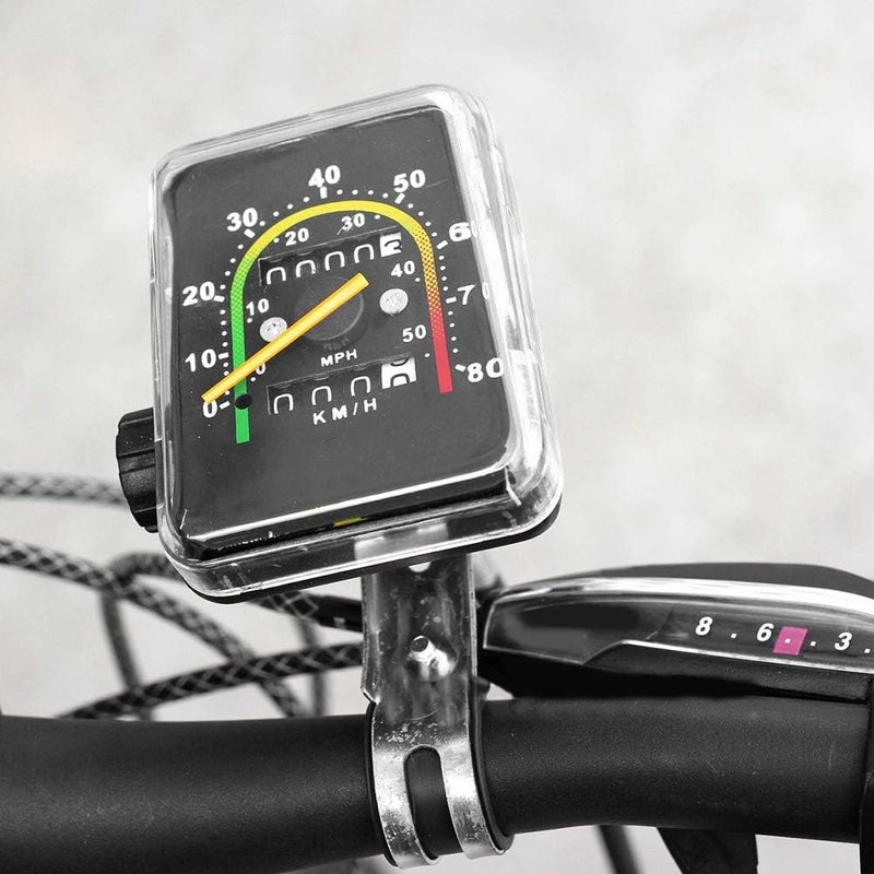 Dilwe Speedometer Bikle Odometer Cycling Computer Mechanical Code Table Backlight LCD Display Tracking Distance - Image 2