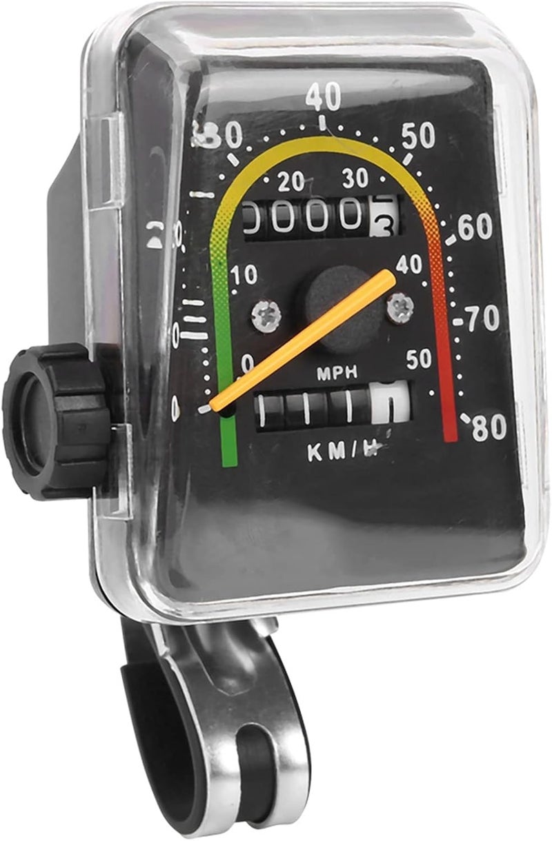 Dilwe Speedometer Bikle Odometer Cycling Computer Mechanical Code Table Backlight LCD Display Tracking Distance - Image 1