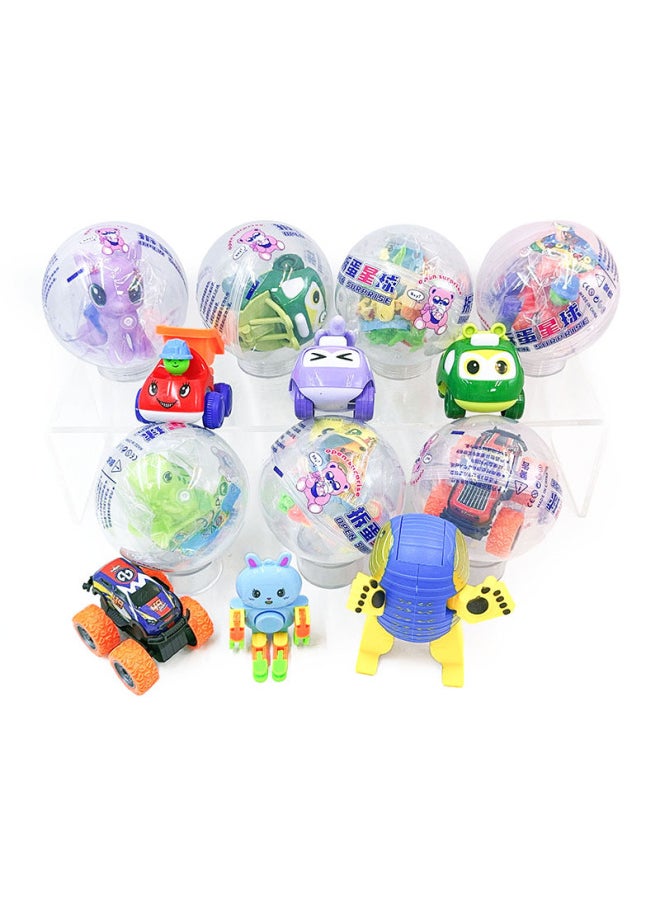 null - 100mm Gashapon Seal Film Gashapon Gift Gashapon Baby Machine Gashapon Machine Bonus Egg-Color:Half Color - Image 1