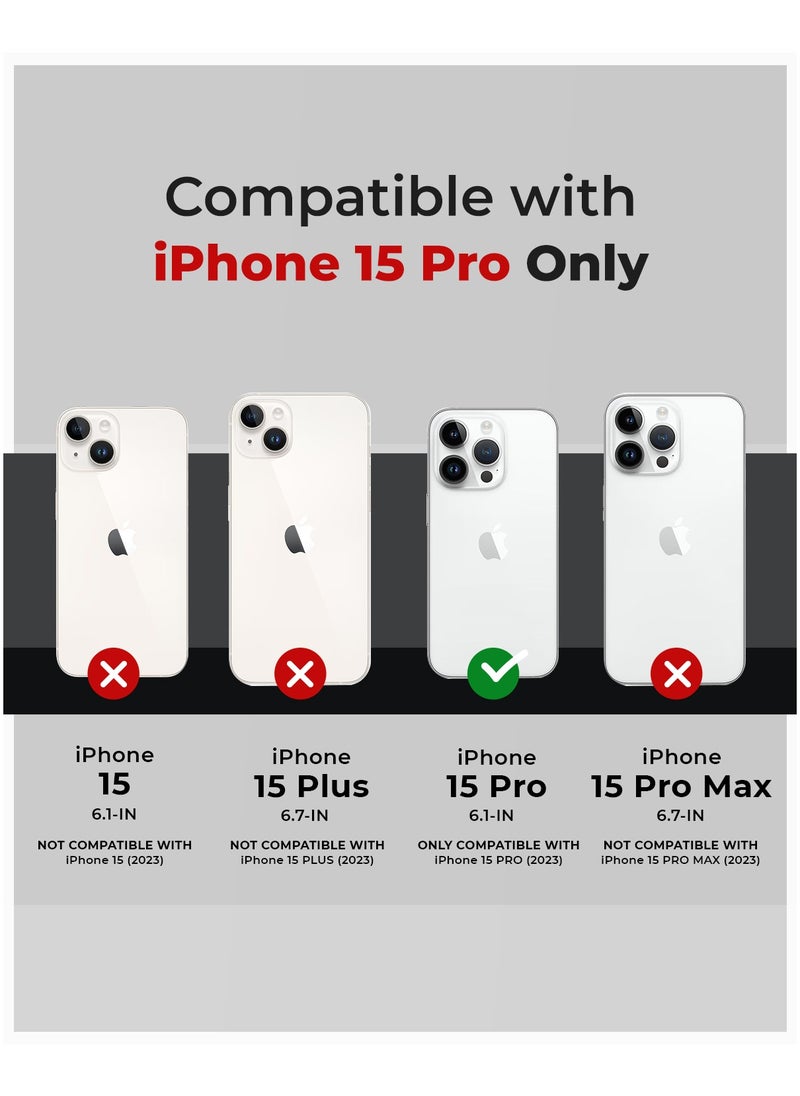 Raegr - RAEGR iPhone 15 Pro Case | Anodized Aluminum Bumper | Supports Mag-Safe Wireless Charging | Edge Armor Protective Minimal Case Designed for iPhone 15 Pro (6.1-Inch) (2023) - Green RG10515 - Image 1