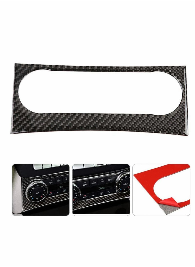 Y&D Air Conditioning Button Trim, Carbon Fiber Car Center Console Dashboard Panel Interior Decoration  - Image 4