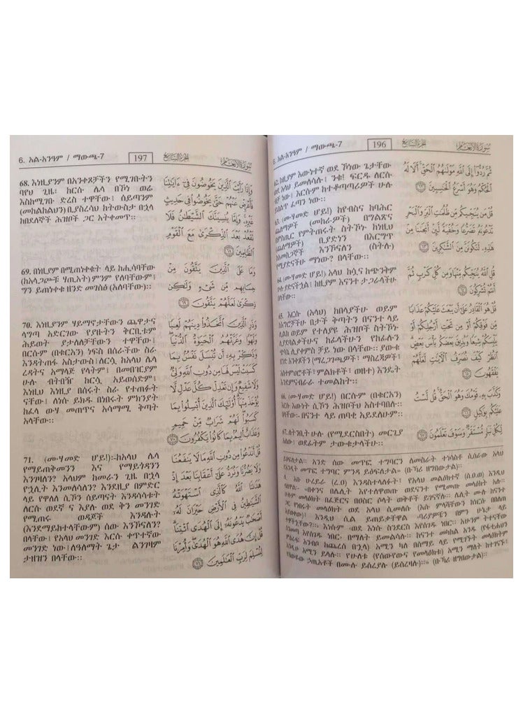 تفسير معاني القران الكريم باللغة الامهرية - Image 2