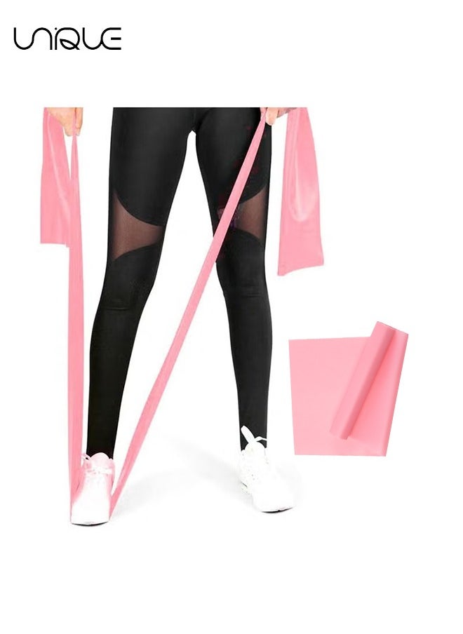 Unique Resistance Bands, Elastic Exercise Bands for Working Out, Physical Therapy, Recovery, Yoga, Pilates, Strength Training  - Image 1