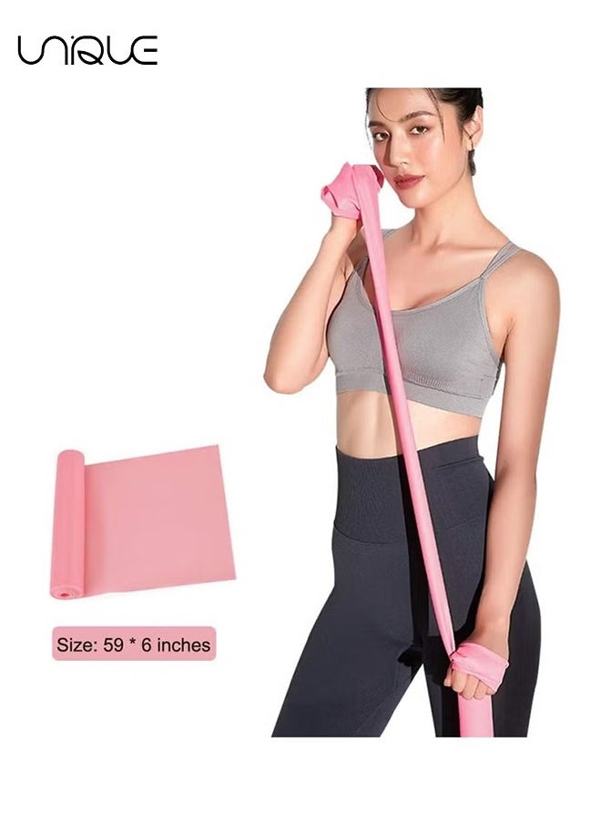 Unique Resistance Bands, Elastic Exercise Bands for Working Out, Physical Therapy, Recovery, Yoga, Pilates, Strength Training  - Image 2