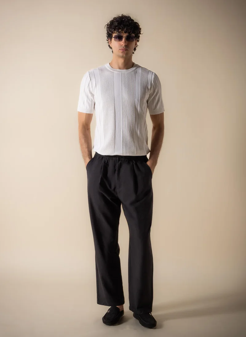 شايبس VERTICAL TEXTURED T-SHIRT