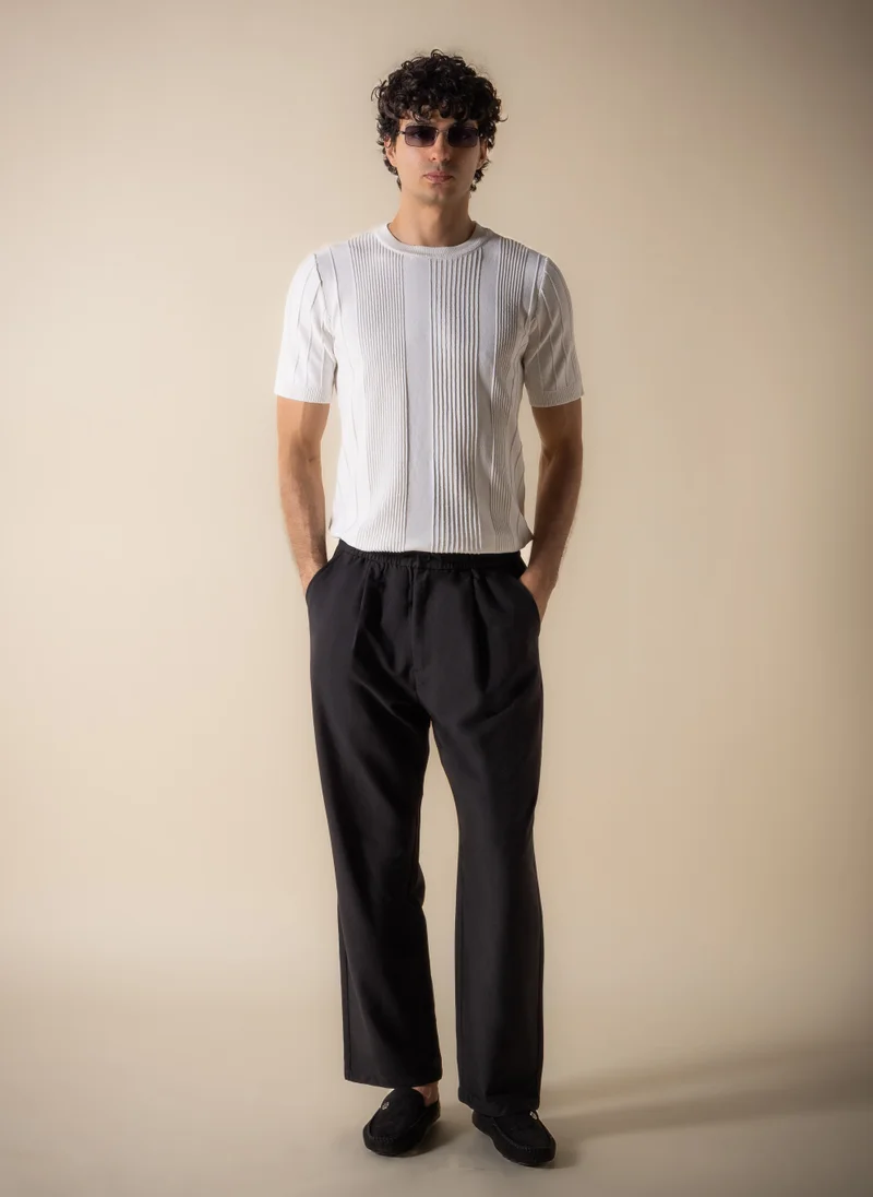 شايبس VERTICAL TEXTURED T-SHIRT