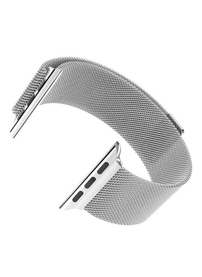 Generic Milanese Loop Strap And Link Bracelet Stainless Steel Band For Apple 