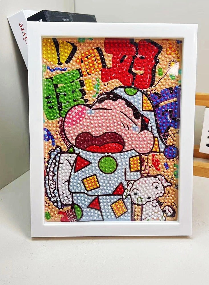 5D diamond painting set, round diamond art set for adults, DIY full diamond painting, suitable for home decoration, gifts - Image 1