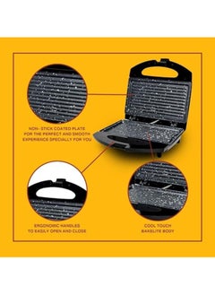 City City Granite Sandwich Maker - Black  - Image 4
