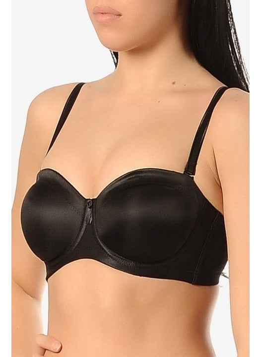 New İnci Strapless Minimizer Bra 1680 Black 100C