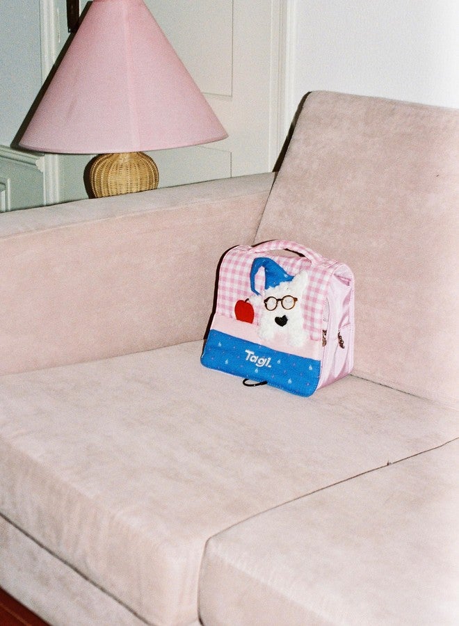 Tagi. Haha Cosmetic Bag Toiletry Bag Travel Makeup Bag (Citrus Chocolate) - Image 4