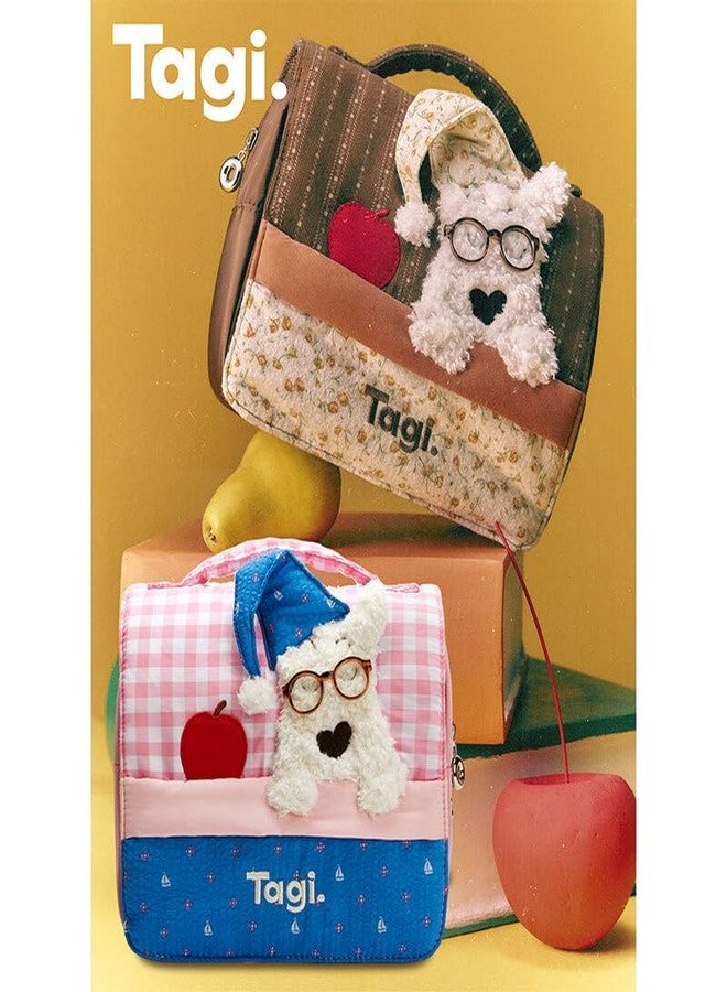 Tagi. Haha Cosmetic Bag Toiletry Bag Travel Makeup Bag (Citrus Chocolate) - Image 2