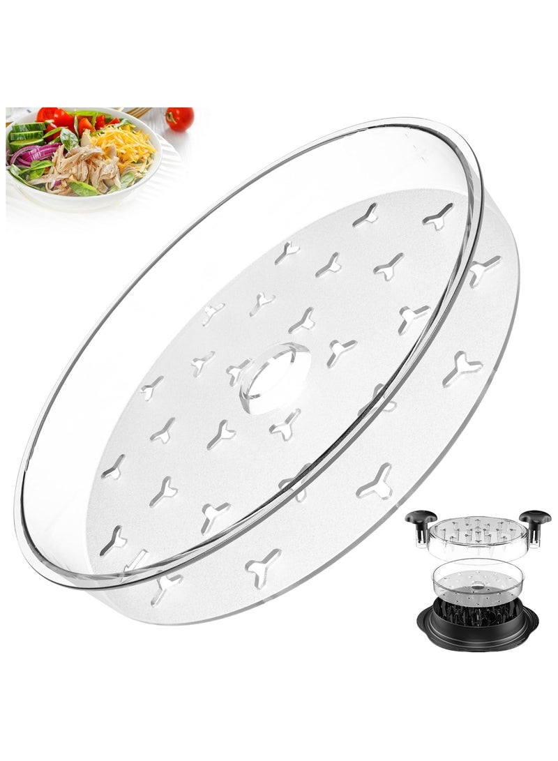 Chicken Shredder with Removable Plate, Visible Meat Shredder Machine, Anti-Slip Strip, Ergonomic Handle, BPA Free  - Image 4