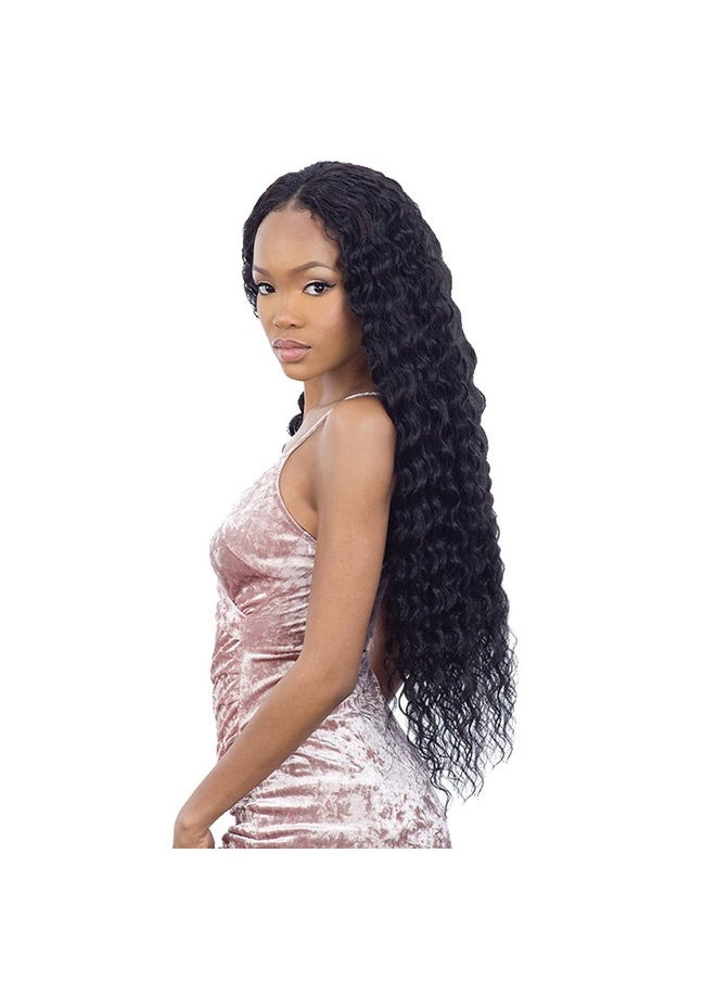 Mayde Beauty - Bloom Bundle Weaving Wet & Curly 001 24" (1B) - Image 1