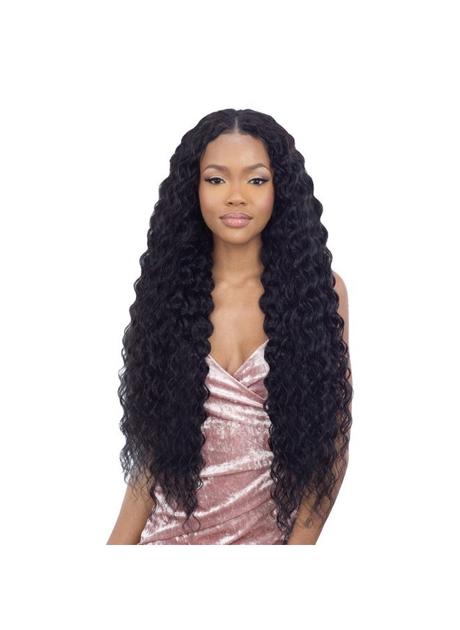 Mayde Beauty - Bloom Bundle Weaving Wet & Curly 001 24" (1B) - Image 1