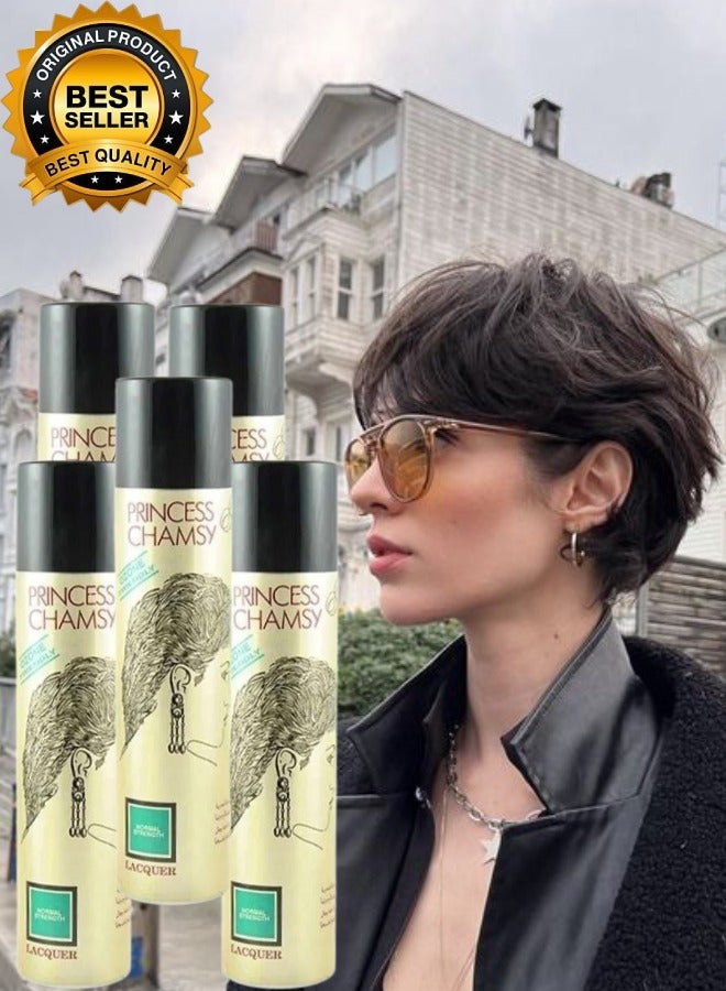 برينسس شامسي 5 قطع بخاخ للشعر نورمال 300مل - Image 1