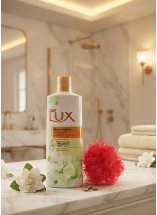 Lux Shower Gel Silk Gardinia 500ml + Lofa Multi colour - Image 4
