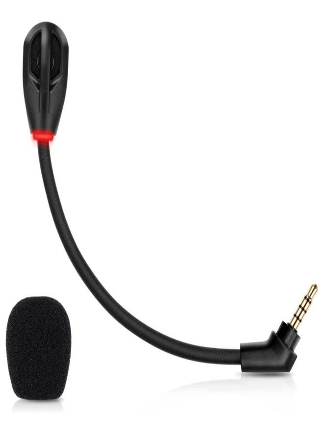 Sqrmekoko ميكروفون بديل Cloud Flight MIC، ميكروفون بوم لسماعة الرأس Kingston Cloud HYPERX Cloud Flight و Flight S للألعاب على PS5 و PS4 و Xbox One و PC و Mac و الهاتف، إلغاء الضوضاء - Image 1