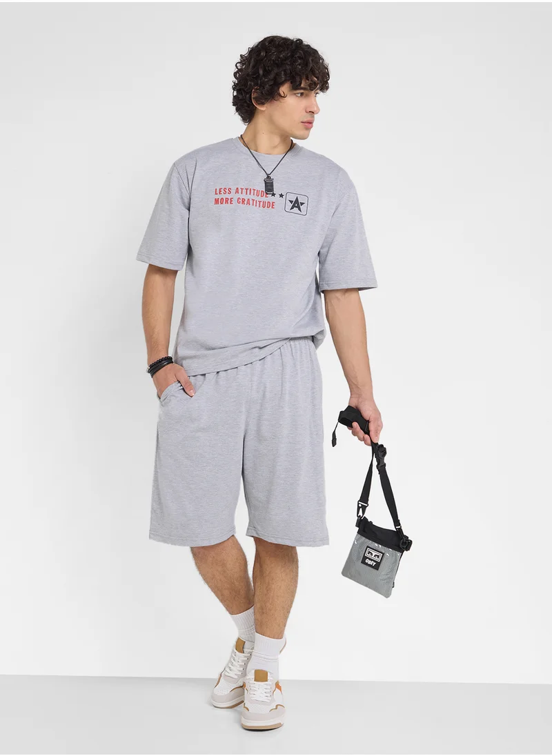 سفنتي فايف Graphic T-Shirts And Shorts Sets