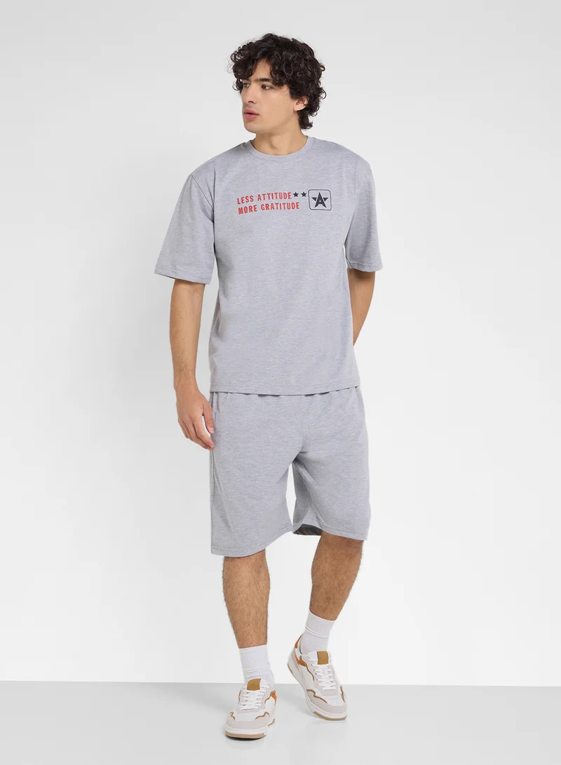 سفنتي فايف Graphic T-Shirts And Shorts Sets