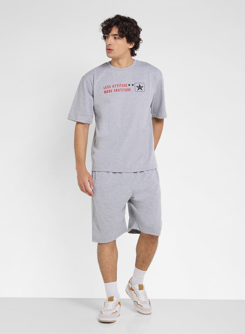 سفنتي فايف طقم شورت وتيشيرت برسومات - Image 5