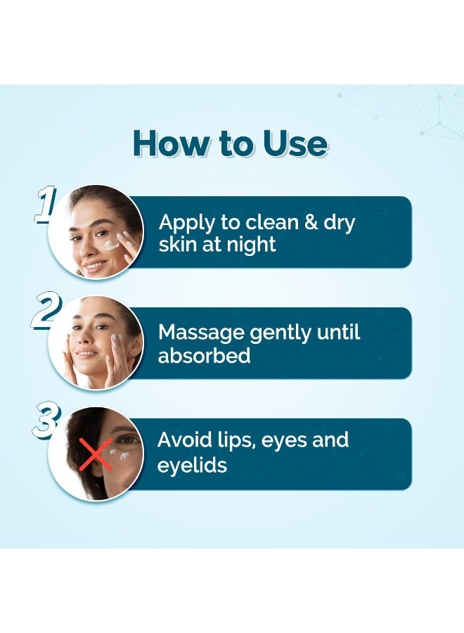 Derma The Derma Co. x Dr.V Skin Renew Peptide Retinol Serum-Cream with Peptide & Retinol-30ml | 1% vv | Boosts Collagen|Brightens, Renews Skin to Give a Youthful Glow|Reduces Blemishes & Dark Spots - Image 3