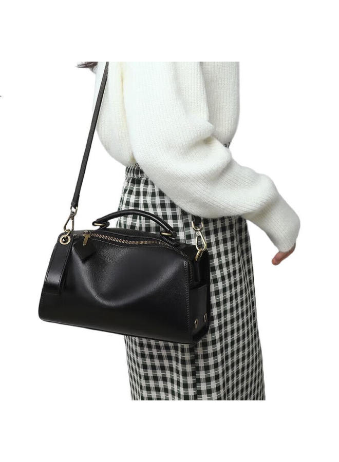 Viney Cowhide Handbag Women'S Large Capacity Pillow Bag Light Luxury Diagonal Shoulder Bag Birthday 38 Women'S Festival Gift - Image 1