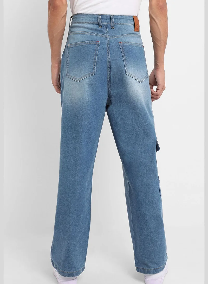 Campus Sutra Solid Jeans